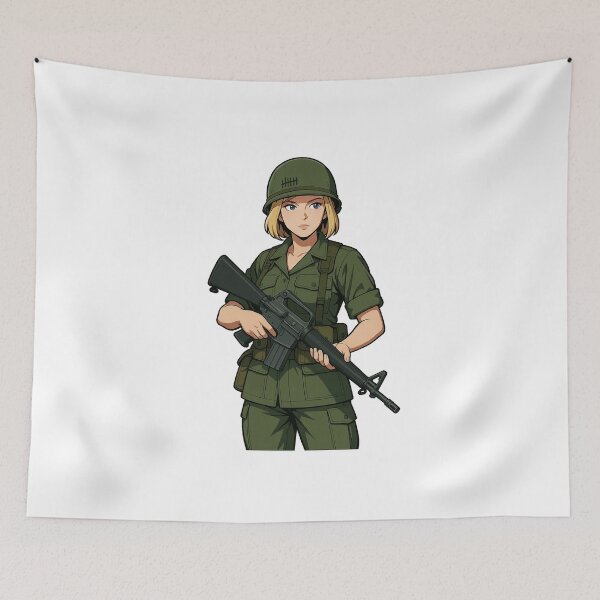 Item preview, Tactical Girl designed and sold by RAWLIFEGRAPHIC.