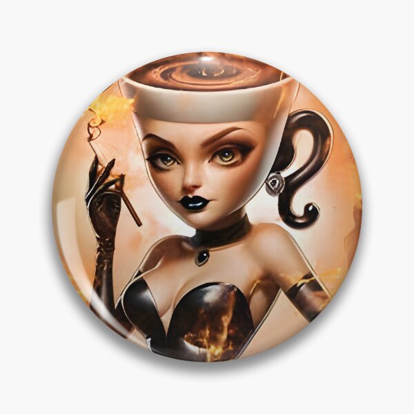 Item preview, Espressona Signora - brainrot meme designed and sold by EmeraldeaArt.