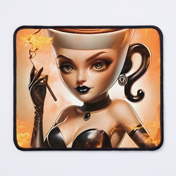 Item preview, Espressona Signora - brainrot meme designed and sold by EmeraldeaArt.