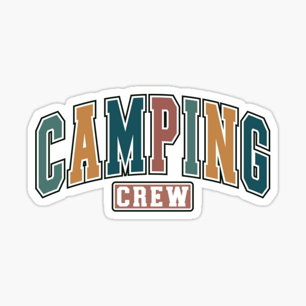 Item preview, Camping Crew designed and sold by Pink Alley Tees & Gifts.