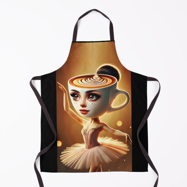 Item preview, Ballerina Cappucina - beautiful female brainrot meme designed and sold by EmeraldeaArt.