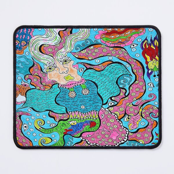Item preview, Pulpo sirena supersónico designed and sold by chelleray.