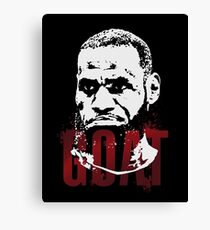 James - GOAT Canvas Print