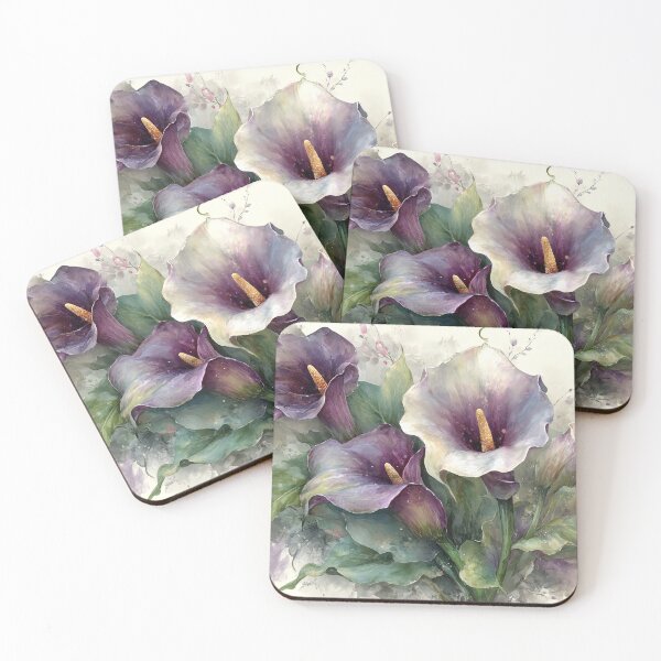 Item preview, Ethereal Elegance: The Dance of Calla Lilies designed and sold by bloorose.