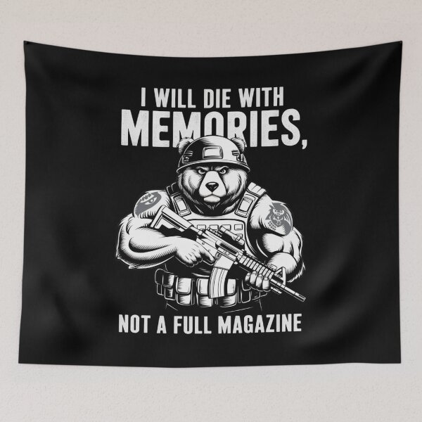 Item preview, i'll die with memories not a full mag designed and sold by By-LuQuiRRis.