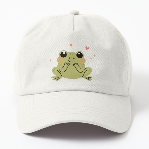 Aperçu de l'œuvre Grenouille mignonne avec des paillettes et un cœur – adorable illustration animale de style kawaii créée et vendue par Allakulyevva.