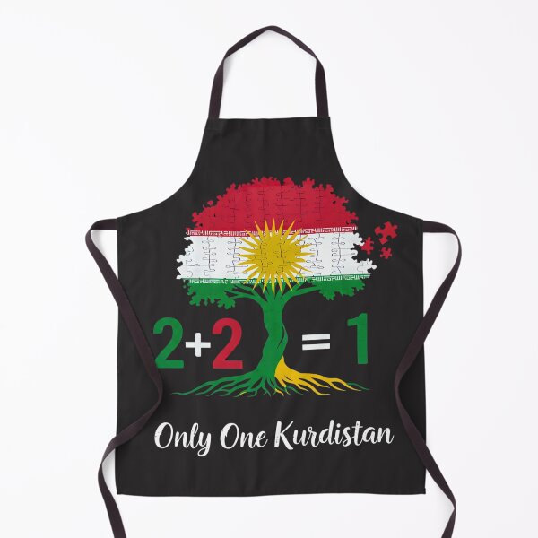 Item preview, 2 + 2 = 1 – Only One Kurdistan T-Shirt designed and sold by DaDesgin.