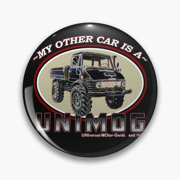 Item preview, My other car is a UNIMOG (black background) designed and sold by Groenendijk.