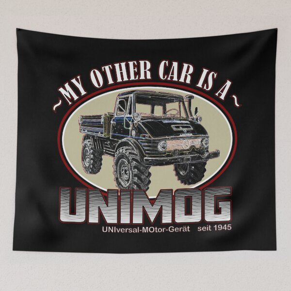 Item preview, My other car is a UNIMOG (black background) designed and sold by Groenendijk.