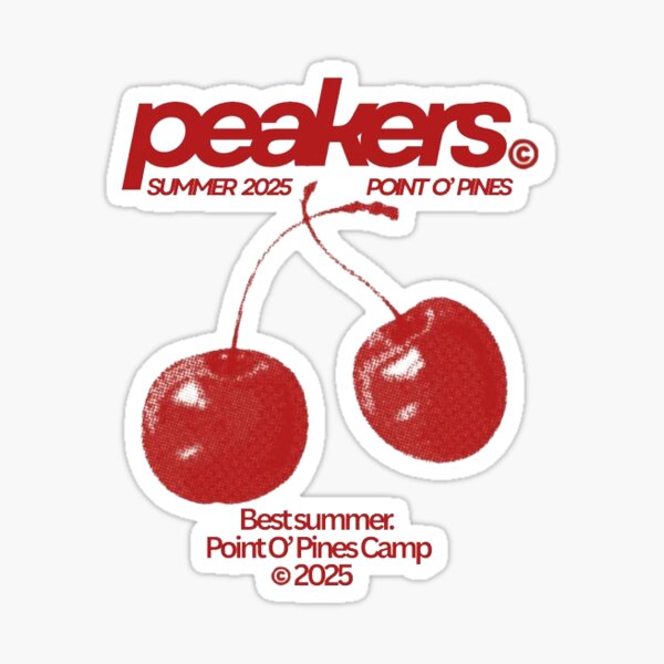 cherry design Sticker