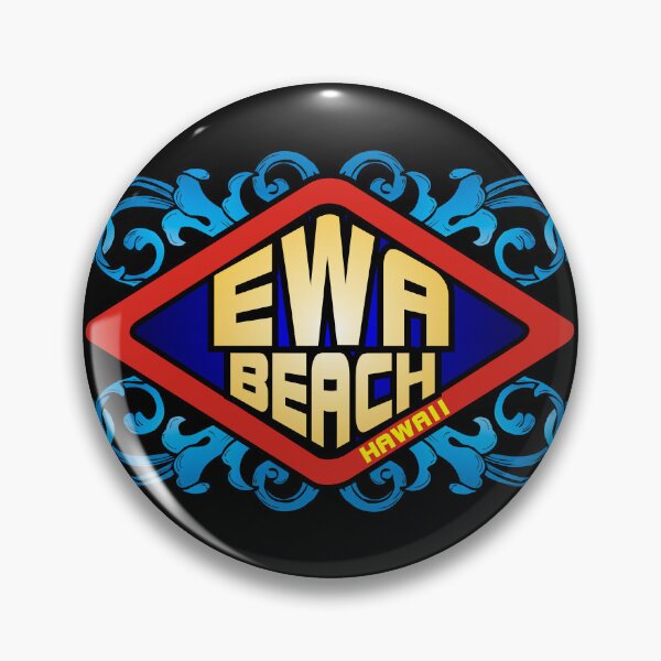 Item preview, Ewa Beach Hawaii retro sign designed and sold by studioss76.