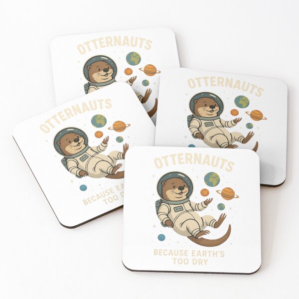 Item preview, Otter Astronaut  designed and sold by Hoops and Movie Sticks.