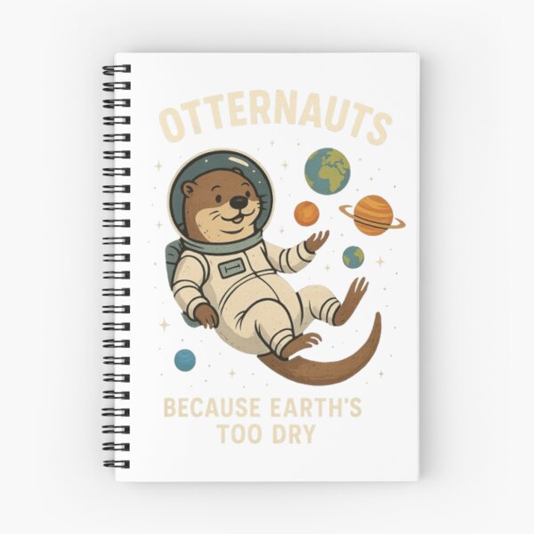Item preview, Otter Astronaut  designed and sold by Hoops and Movie Sticks.