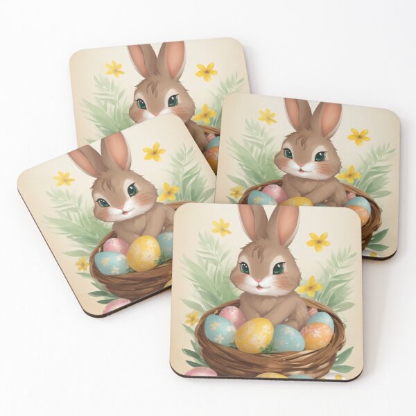 Item preview, Cute Rabbit in an Easter Nest designed and sold by KilianSzmid.