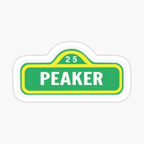 Item preview, sesame street peakers designed and sold by PEAK2025.
