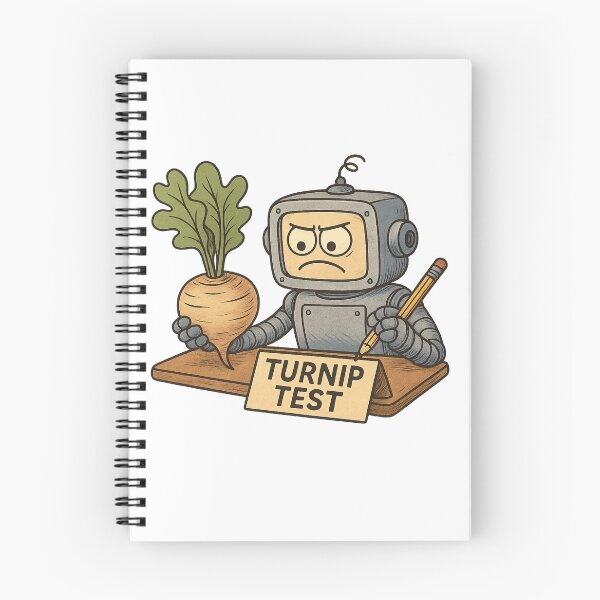 Item preview, Robot Taking the Turnip Test designed and sold by Vitanity.