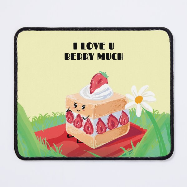Item preview, I LOVE U BERRY MUCH designed and sold by RumeiArt.