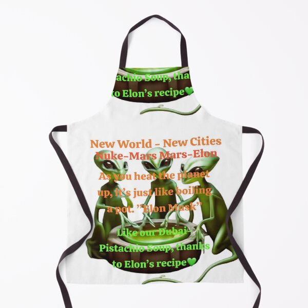 Item preview, Dubai Pistachio Soup Recipe, Alien or no Alien, "Elon Musk Quote" Sticker designed and sold by SoulArtSara.