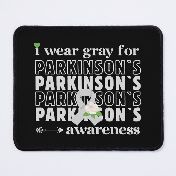 Item preview, I wear Gray For Parkinson`s Awareness, World Parkinson Day Design designed and sold by Raise2Shine.