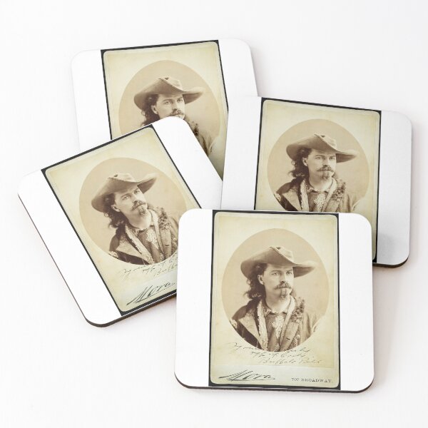 Item preview, Buffalo Bill Cody – Legendary Wild West Portrait c.1875 designed and sold by Daniel Hagerman.