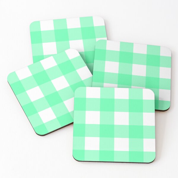 Item preview, Gingham 8 green sage designed and sold by ThreadBorne.
