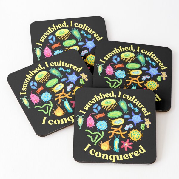 Item preview, I swabbed, I cultured I conquered, microbiology and medicine designed and sold by NoetherSym.