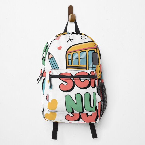 Item preview, School Nurse Squad – Cute Cartoon School Bus with Nurse Cap & School Health Design designed and sold by Giuggimade.
