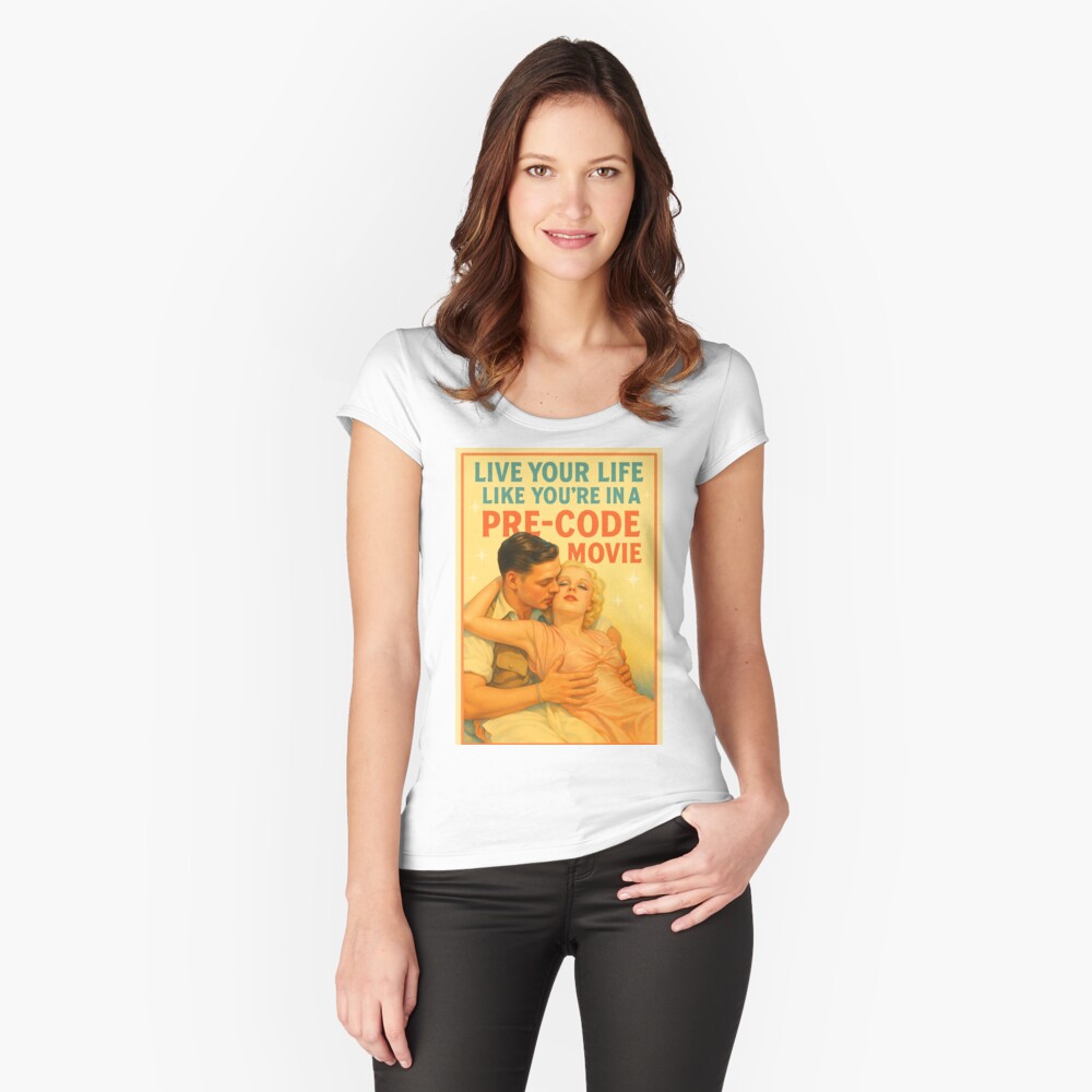 Item preview, Fitted Scoop T-Shirt designed and sold by ClassicStars.