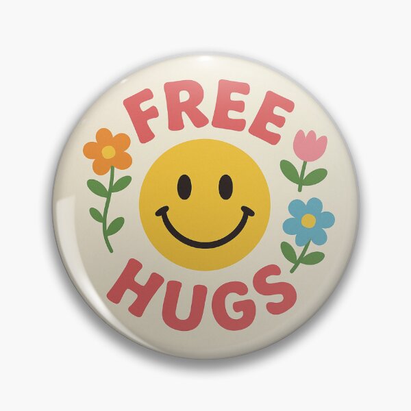 Item preview, Botón de abrazos gratis designed and sold by The Free Hugs Network.