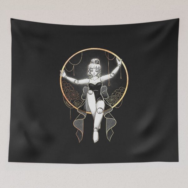 Item preview, Aerial Hoop Artist Doll designed and sold by heysoleilart.