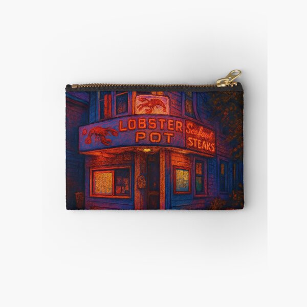 Item preview, The Lobster Pot – Neon Nights in Provincetown Massachusetts designed and sold by SavinMercantile.