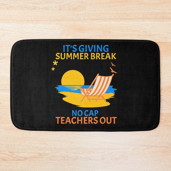Item preview, It's Giving Summer Break No Cap Teachers Out Last Day School T-Shirt designed and sold by ViviWyco.