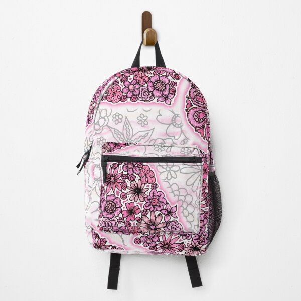 Item preview, Radiation Symbol Pink Floral designed and sold by PinkWinkDesigns.