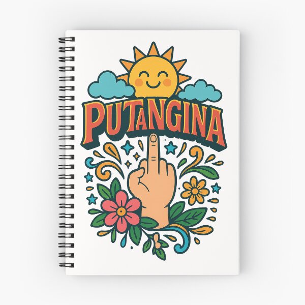 Item preview, Putangina Filipino Swear Word Art with Middle Finger and Sunshine designed and sold by Places On Earth.