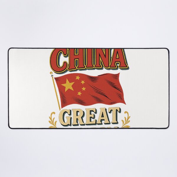 Item preview, Make China Great Again Flag Art with Patriotic Typography designed and sold by Places On Earth.