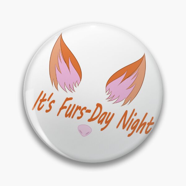 Item preview, It's Furs-Day Night designed and sold by Inkfaerie.