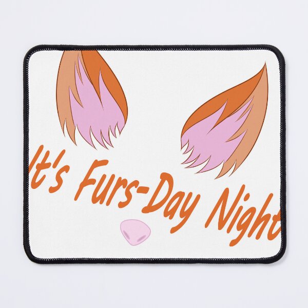 Item preview, It's Furs-Day Night designed and sold by Inkfaerie.