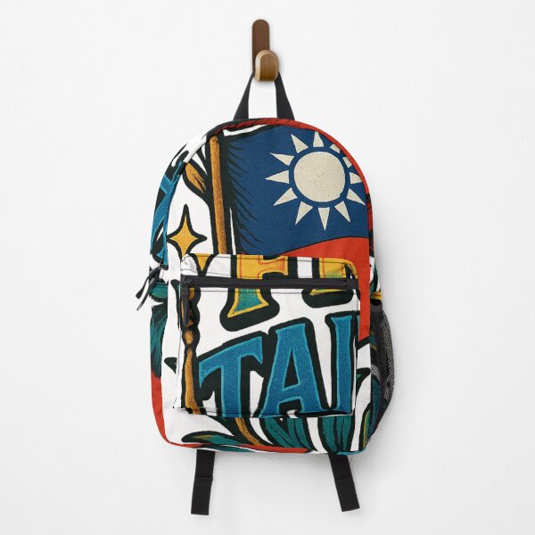 Item preview, Free Taiwan Bold Typography with National Flag and Laurel designed and sold by Places On Earth.