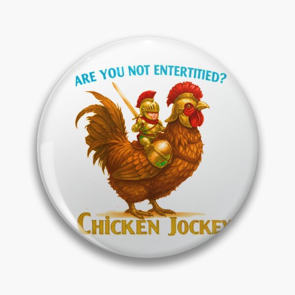 Item preview, Chicken Jockey - Are You Not Entertained? designed and sold by Polyverse.