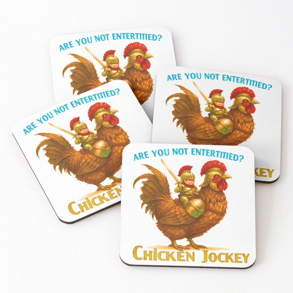 Item preview, Chicken Jockey - Are You Not Entertained? designed and sold by Polyverse.