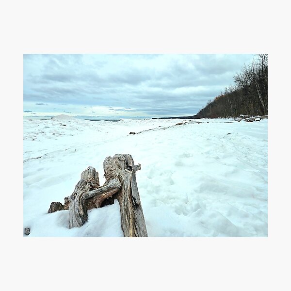 Item preview, Snowy Northern Beach designed and sold by WilfuerM.
