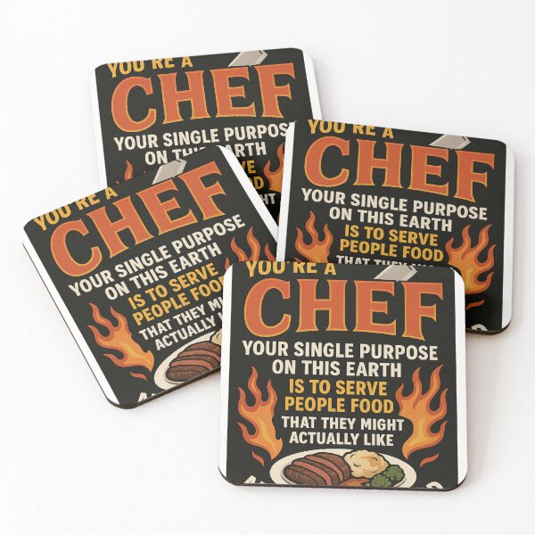 Item preview, Blunt Culinary Quote with Steak Plate and Flames designed and sold by Places On Earth.