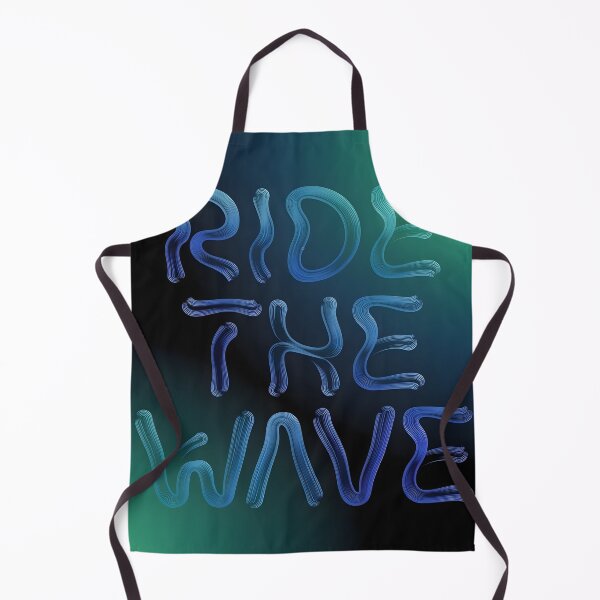 Item preview, Ride the Wave: tipografía fluida de neón con vibraciones oceánicas designed and sold by NenonoDesigner.
