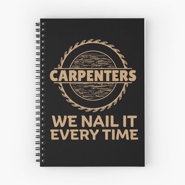 Item preview, Funny Woodworking and Carpenter Saying We Nail it Every Time designed and sold by Guess4best.