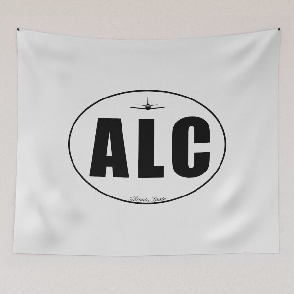 Item preview, ALC Alicante Spain Airport Code designed and sold by Lartheviking.