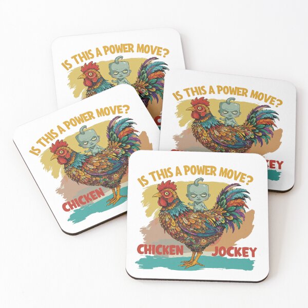 Item preview, Chicken Jockey - Is This a Power Move? designed and sold by Polyverse.