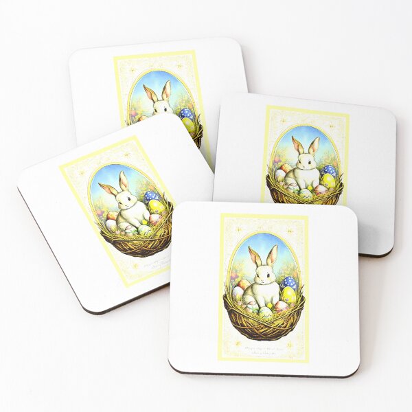 Item preview, Bunny Easter Floral - Spring Art designed and sold by Earth Nature Creations.
