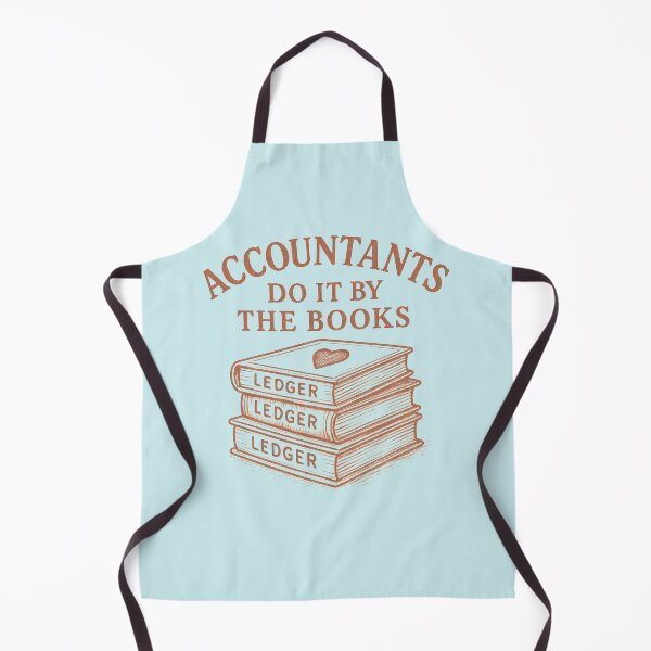 Item preview, Funny Accountants Do It by the Books - Ledger Pun Art designed and sold by WarFX Designs.