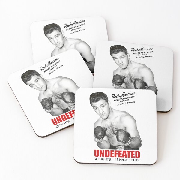 Item preview, Rocky Marciano – Undefeated Heavyweight Legend | 49-0 Boxing Tribute Design designed and sold by Daniel Hagerman.