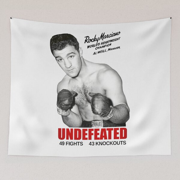 Item preview, Rocky Marciano – Undefeated Heavyweight Legend | 49-0 Boxing Tribute Design designed and sold by Daniel Hagerman.